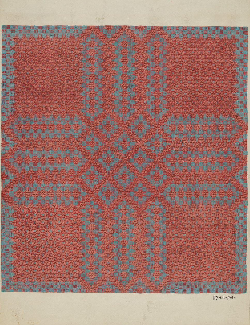 Coverlet by Cornelius Christoffels