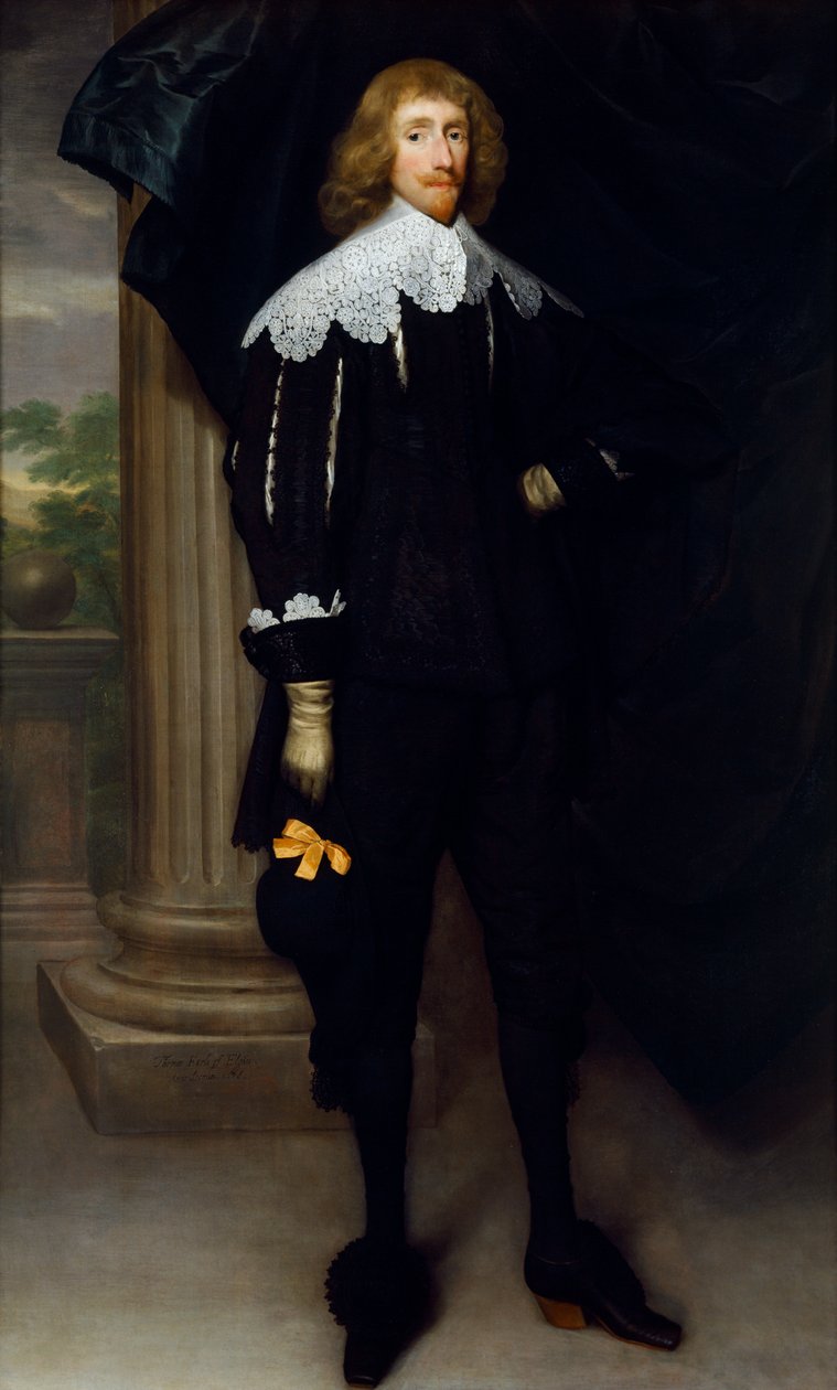 Thomas Bruce, Earl of Elgin by Cornelius Janssen van Ceulen