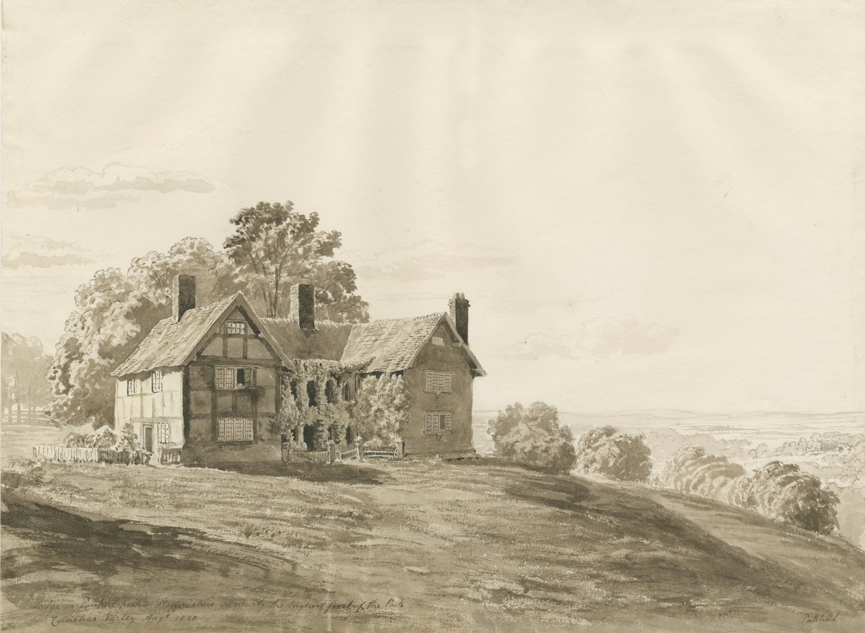 Patshull Park - Lodge by Cornelius Varley
