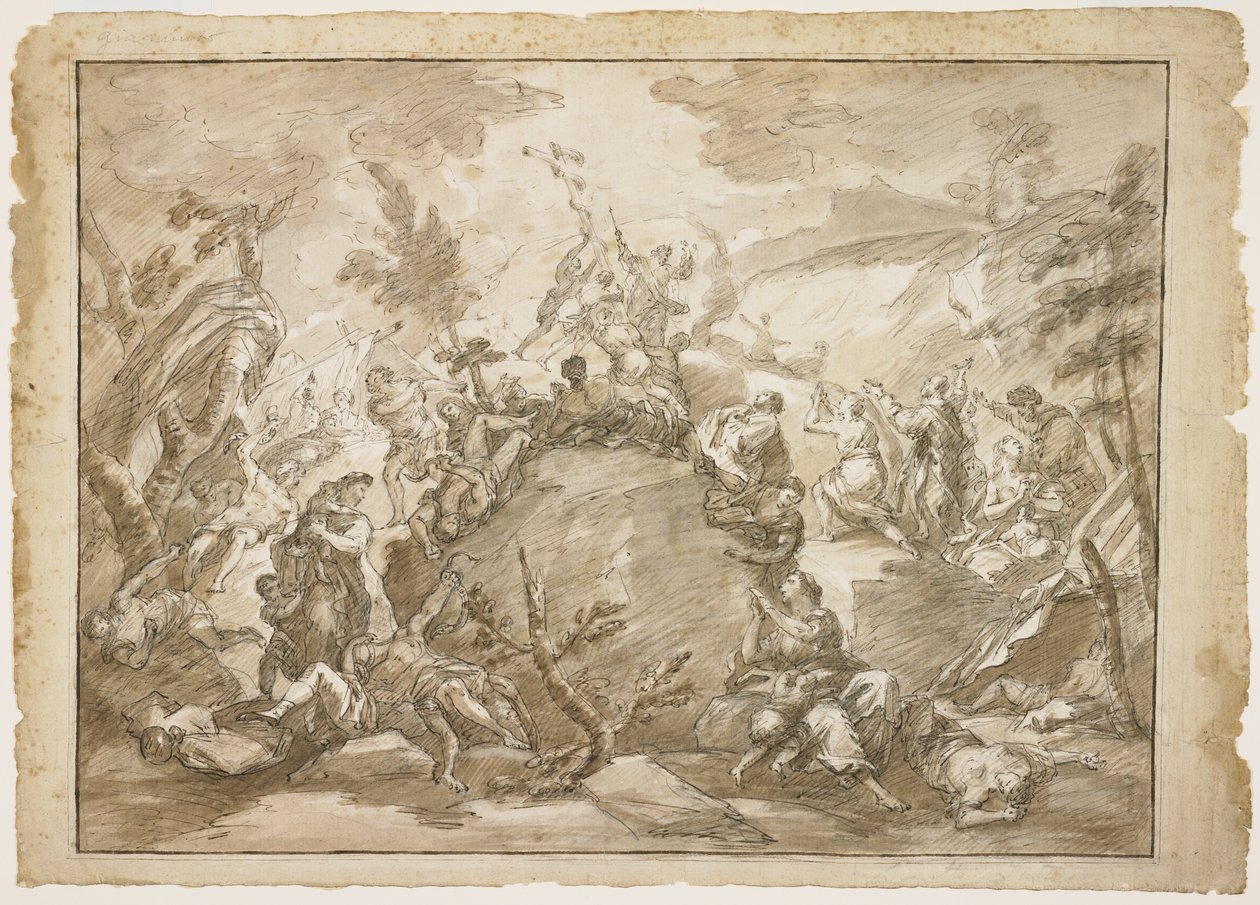 Moses and the Brazen Serpent, c. 1743-1744 by Corrado Giaquinto