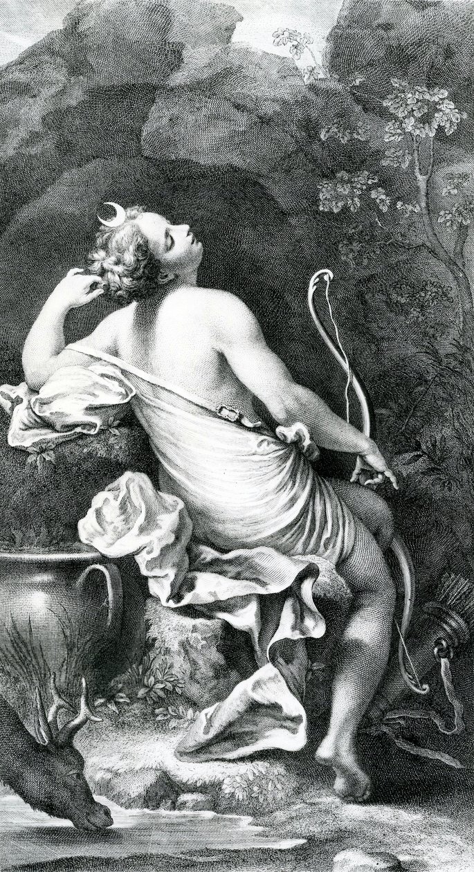 Sleeping Diana, 18th Century by Antonio da Correggio