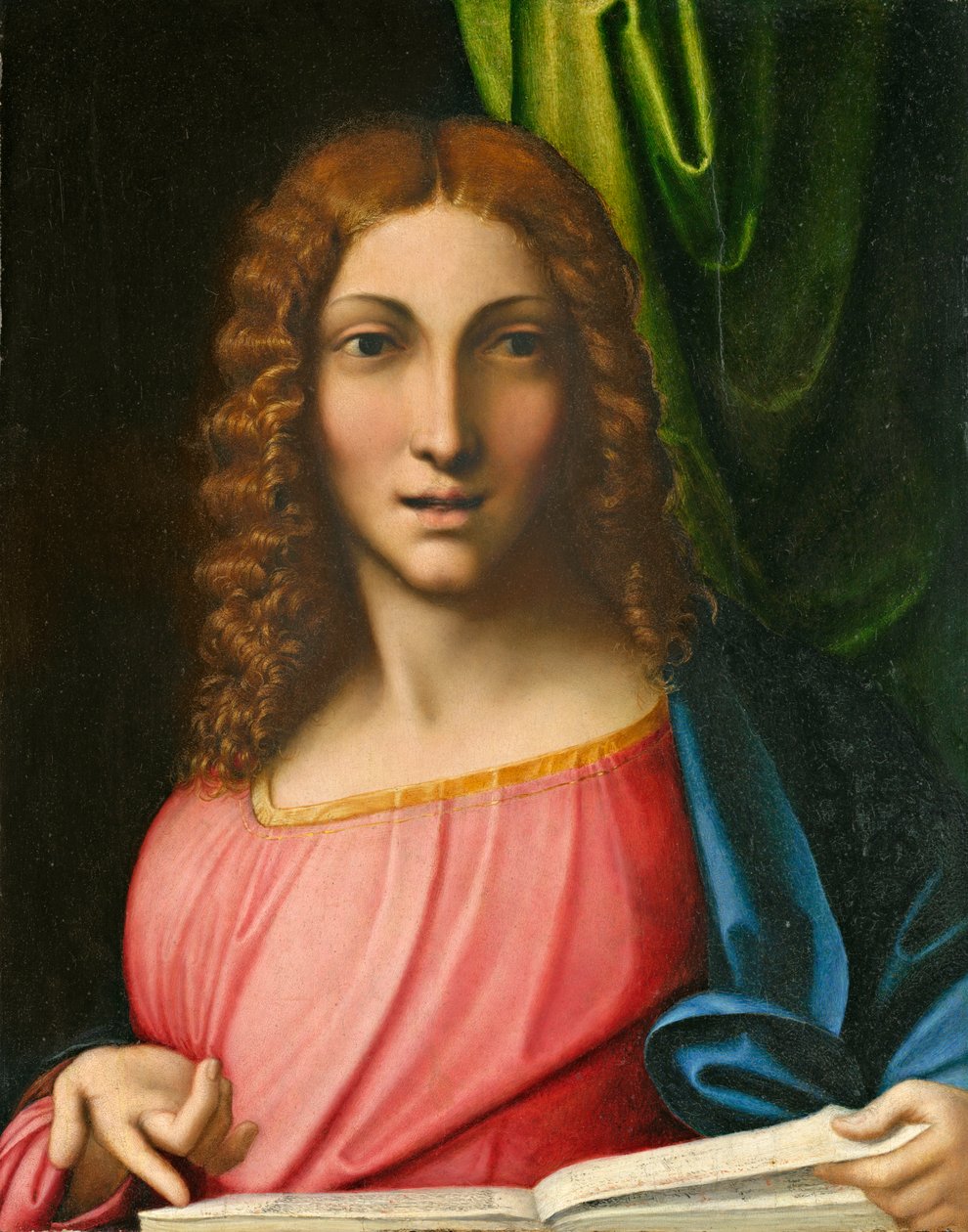 Salvator Mundi, c. 1515 by Antonio da Correggio