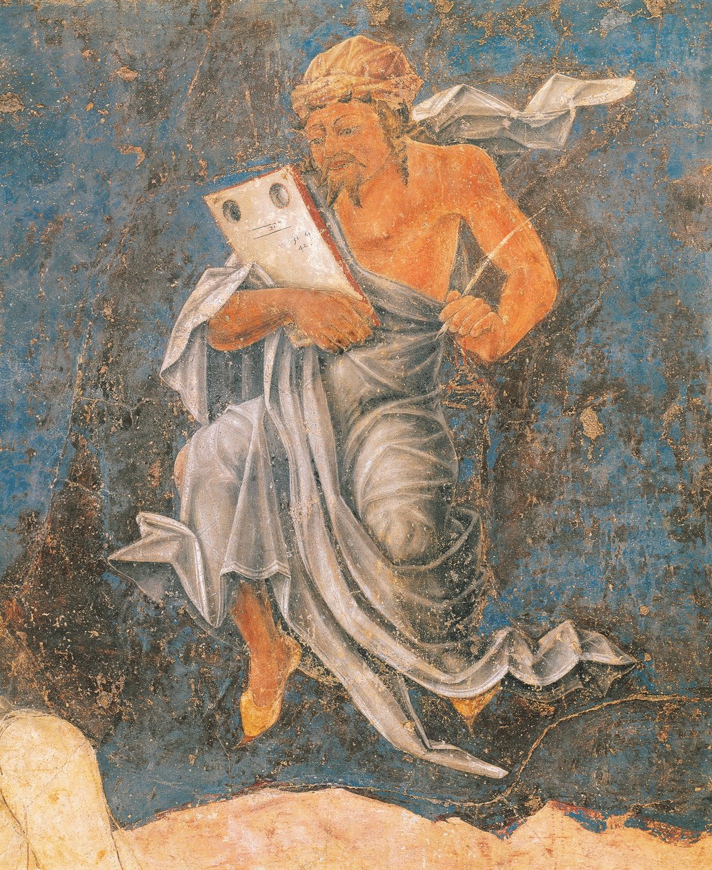 Dean, (detail) from Virgin of Sign by Cosimo (attr. to) Tura