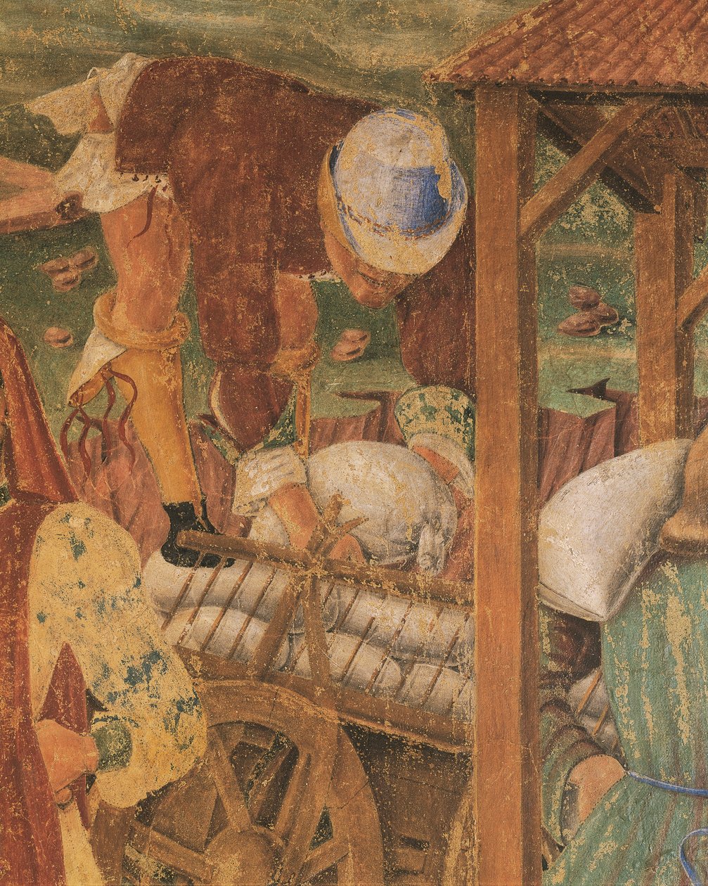 Merchant at Work (detail) by Cosimo (attr. to) Tura