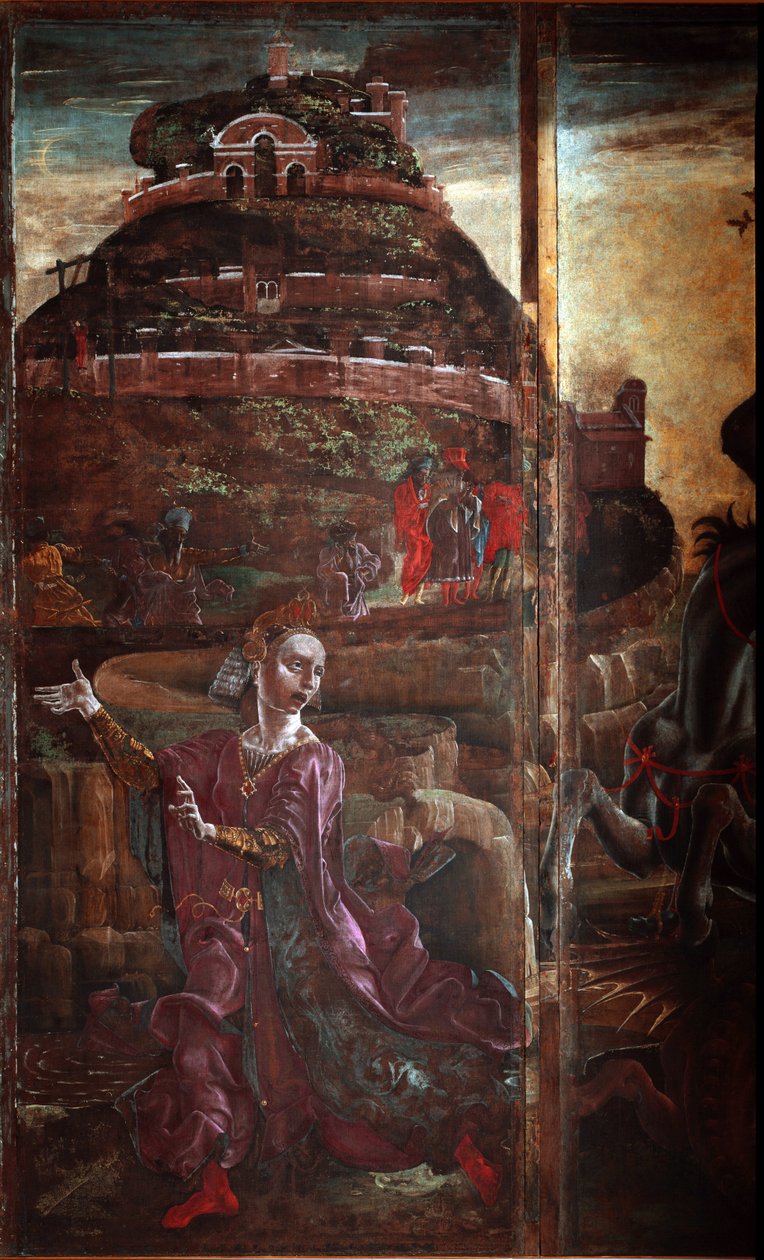 St. George and the Dragon (detail) by Cosimo Tura