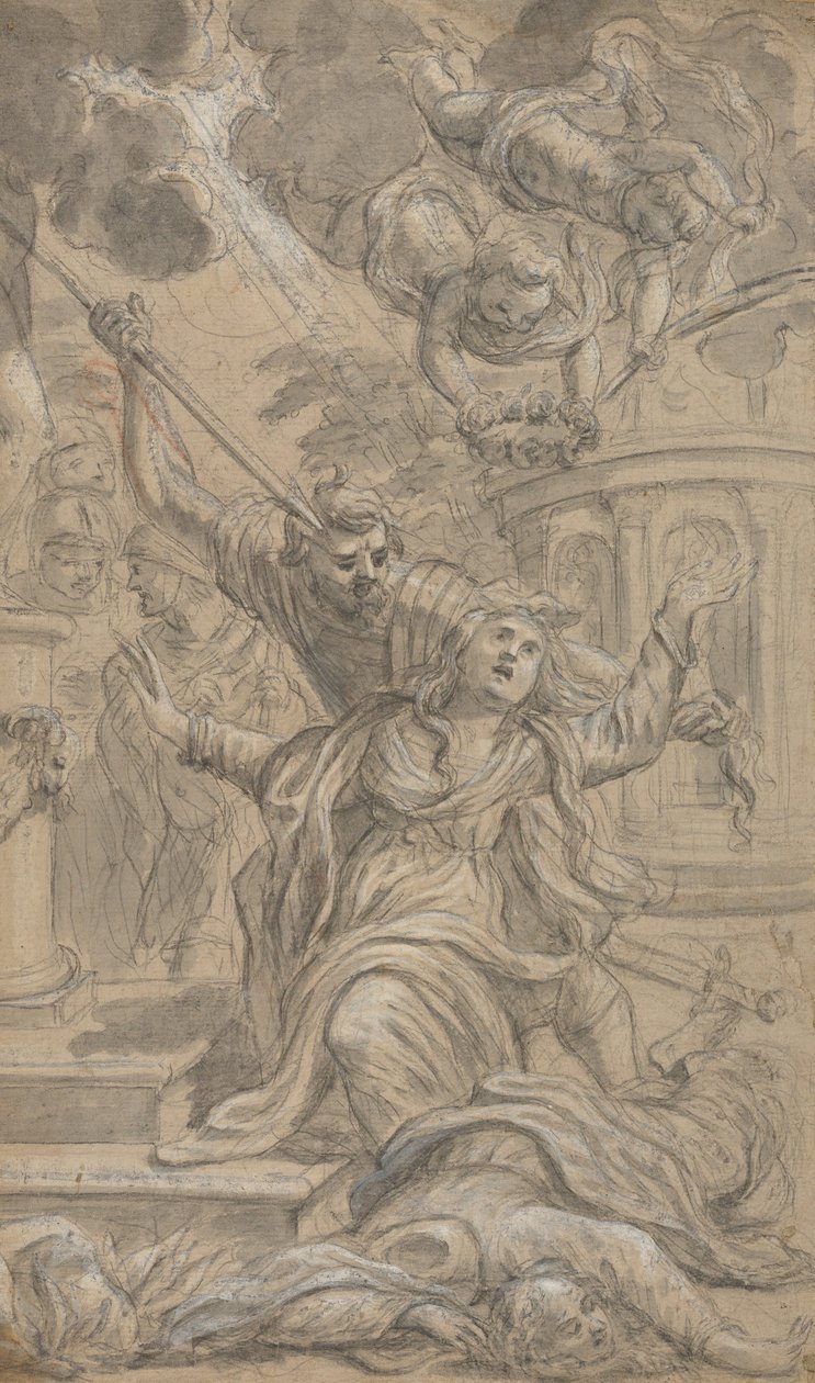 Martyrdom of Two Female Saints, 1625-1704 by Cosimo Ulivelli