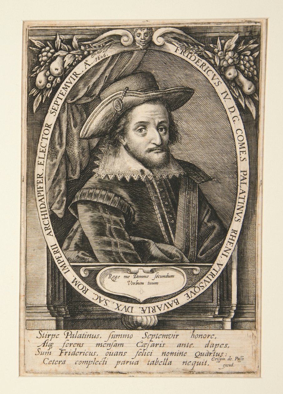 Frederick IV, Elector Palatine by Crispijn de Passe the Elder
