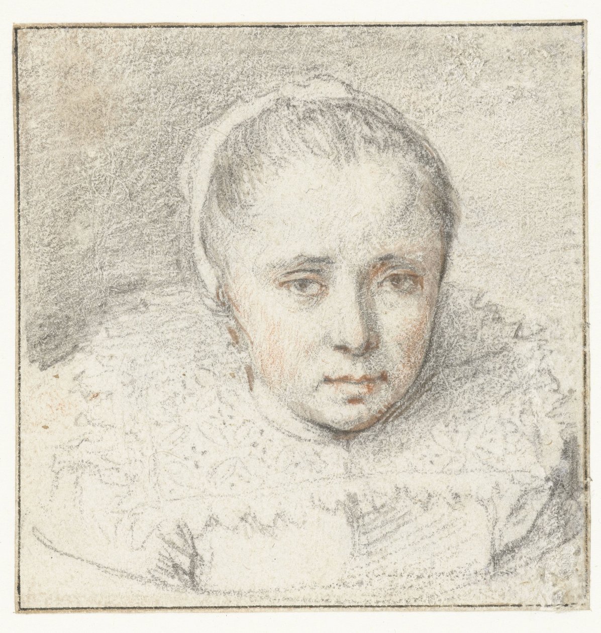 Portrait of a Young Woman by Crispijn van de Passe (I) (attributed to)