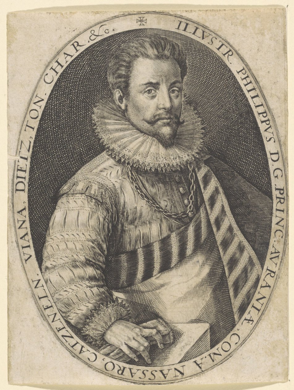 Portrait of Philip William, Prince of Orange by Crispijn van de Passe (I)