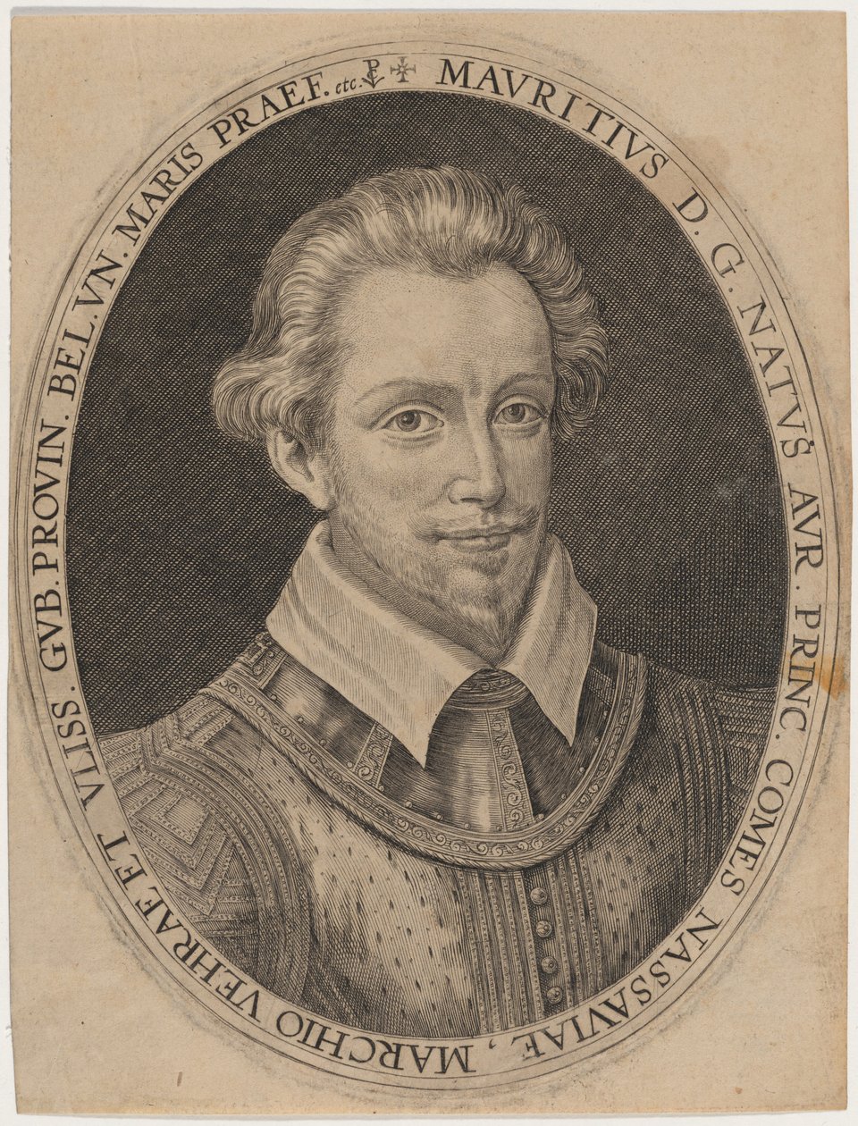 Maurice of Nassau, Prince of Orange by Crispijn van de Passe I