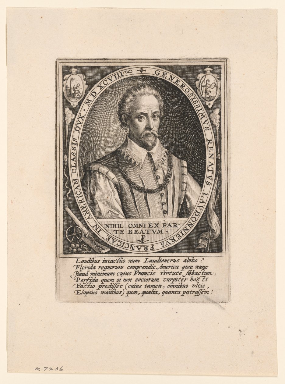 René de Laudonnière by Crispijn van de Passe I