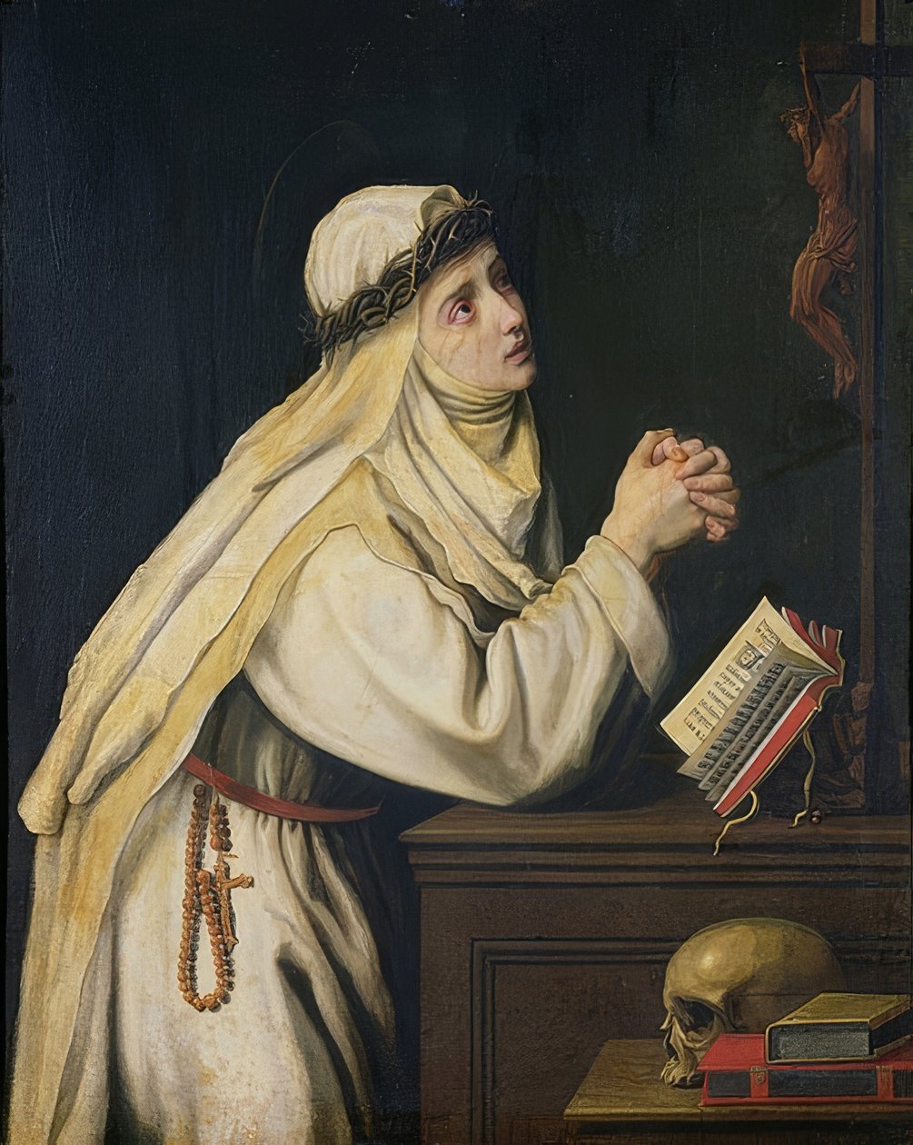 Saint Catherine of Siena, c. 1620 by Cristofano Allori