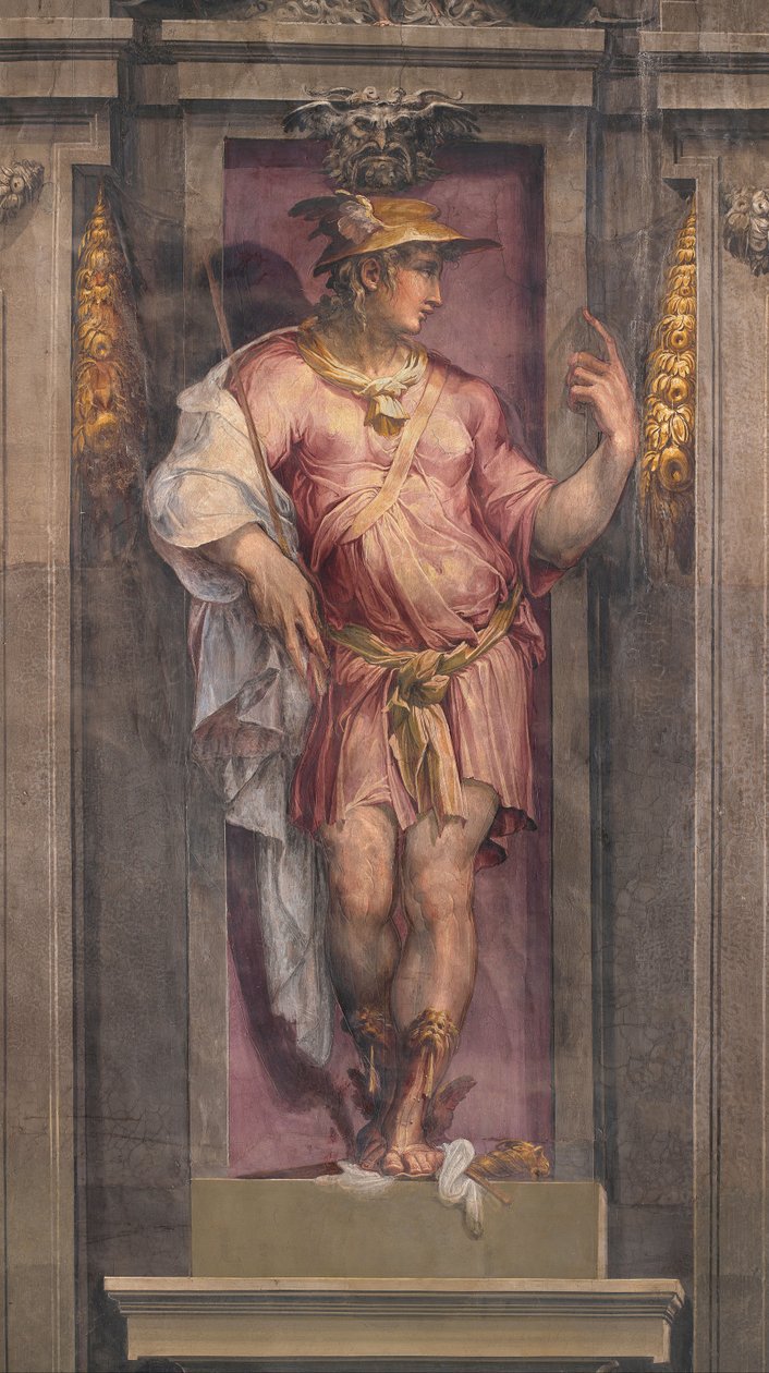 Mercury, 1556-1557 by Cristofano Gherardi