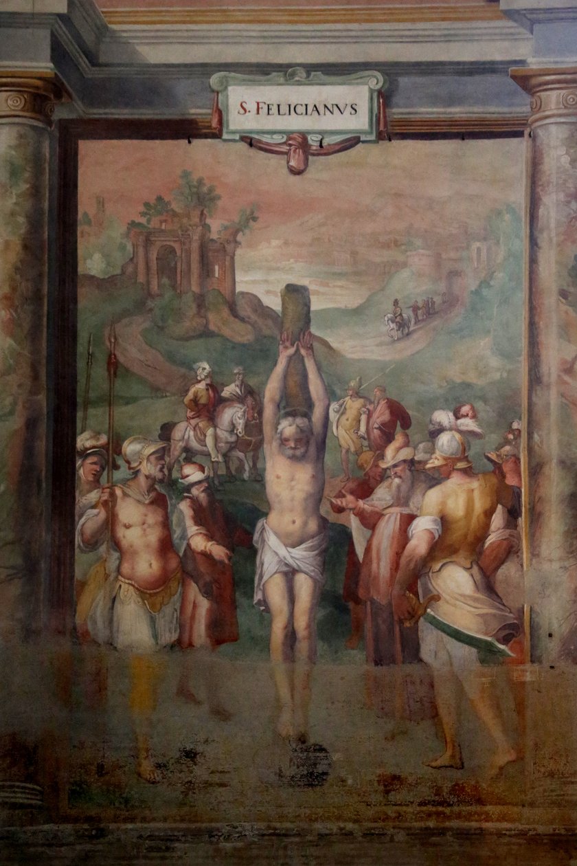 The Martyrdom of St. Felicianus by Cristoforo and Tempesta, Antonio Roncalli