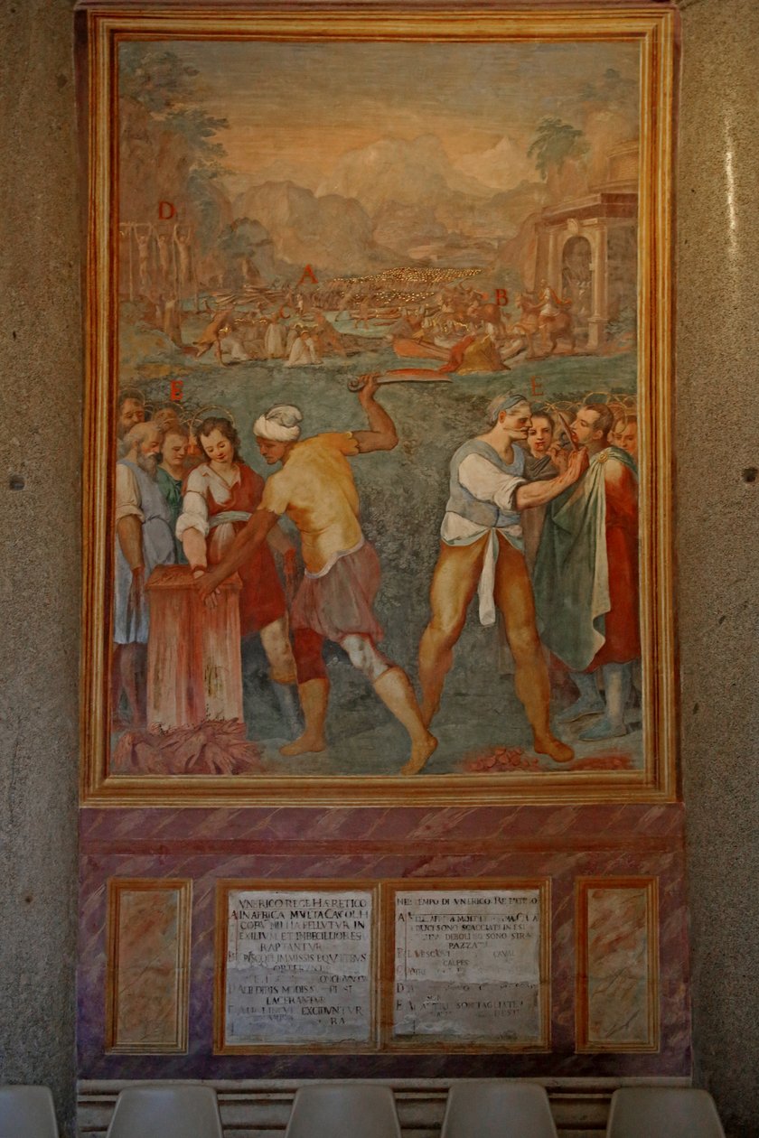 Martyrdom and Mutilation of Various Saints by Cristoforo & Tempesta Antonio (1555 1630) Roncalli