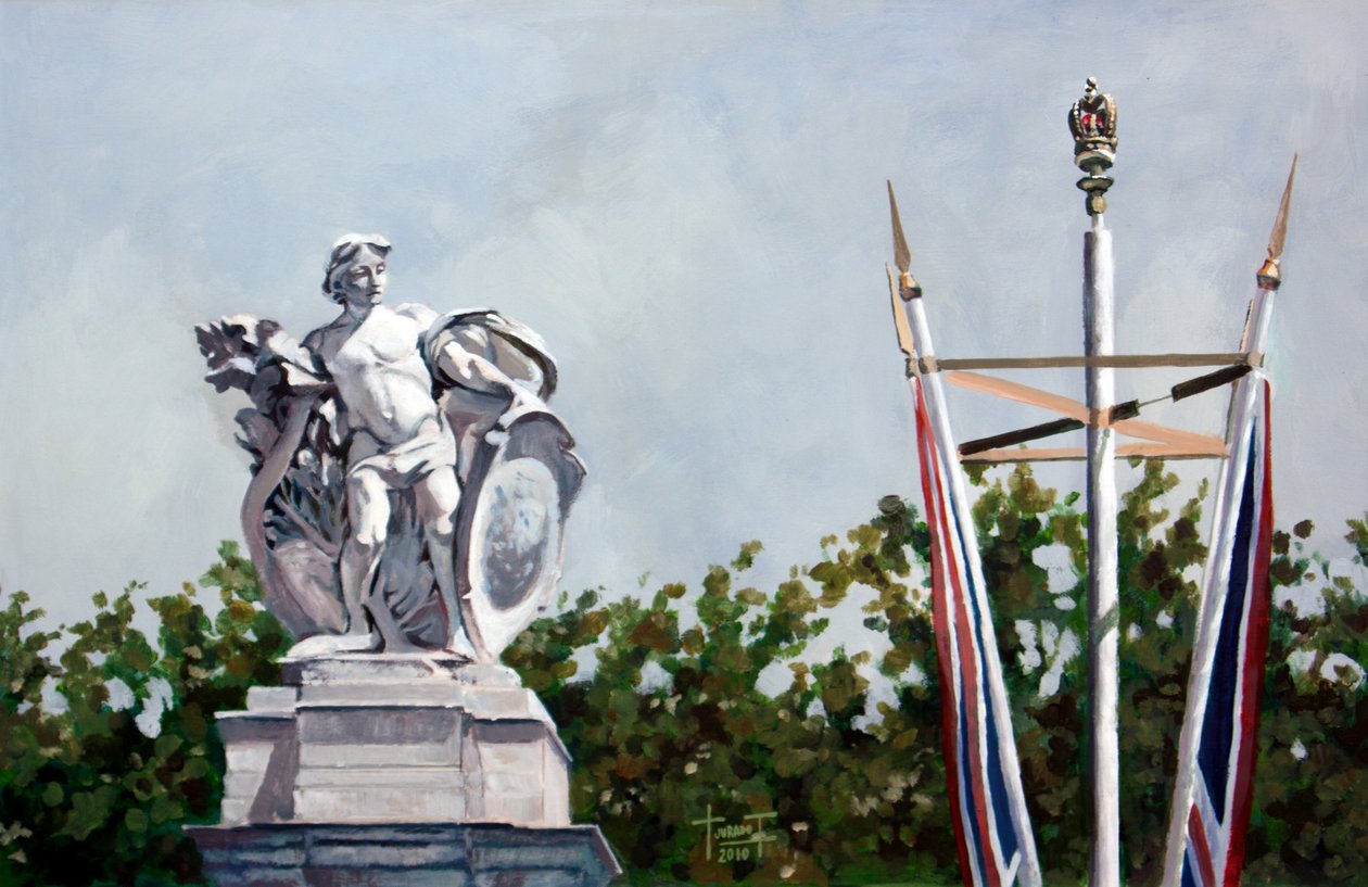 Looking..., Near Buckingham Palace by Cruz Jurado Traverso