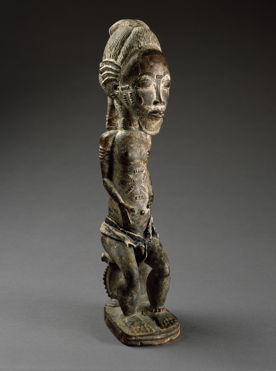 Nature Spirit (asie usu), Ivory Coast, late 19th century by Culture Baule