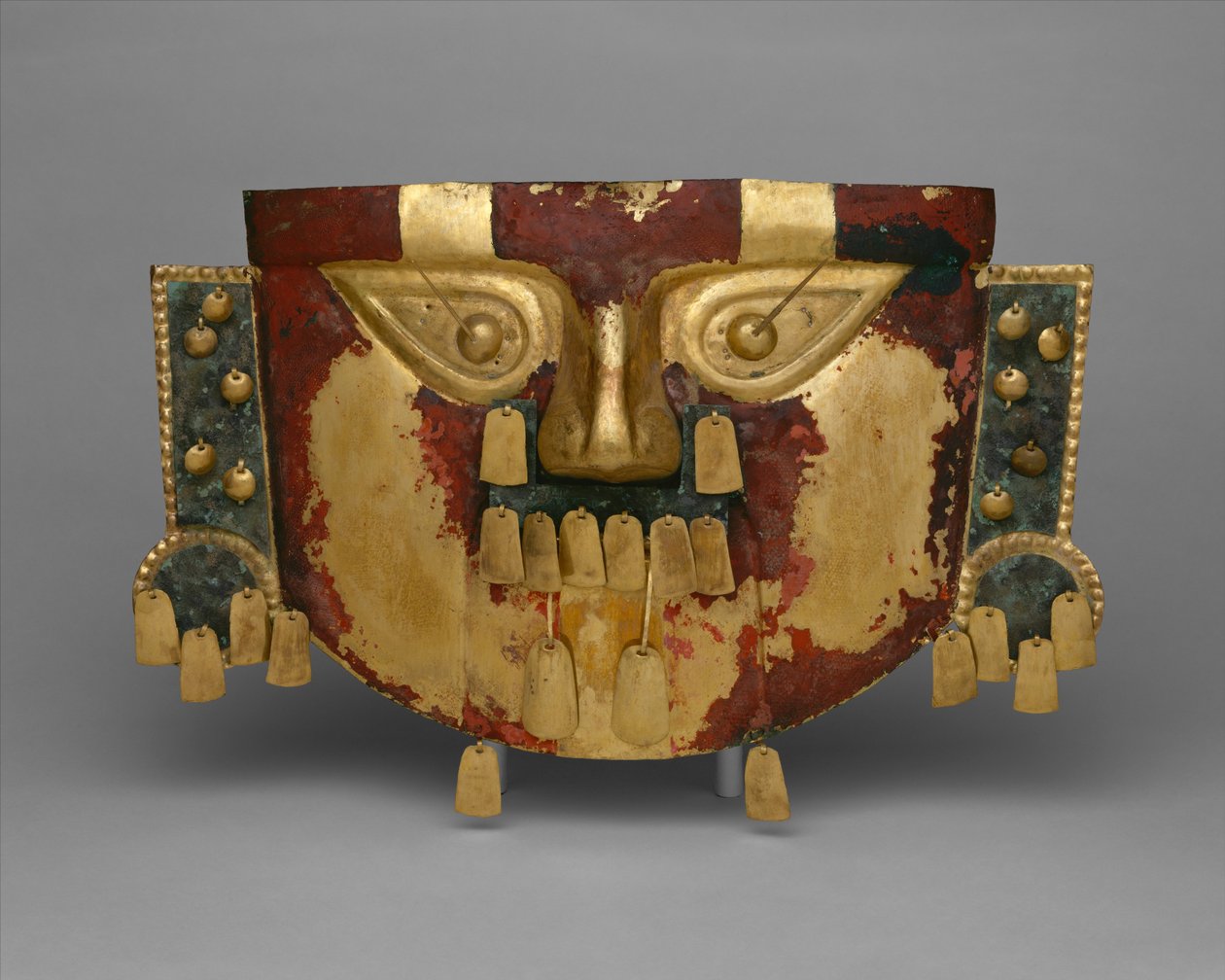 Peruvian Funerary Mask, 900-1100 AD by Culture Sicán