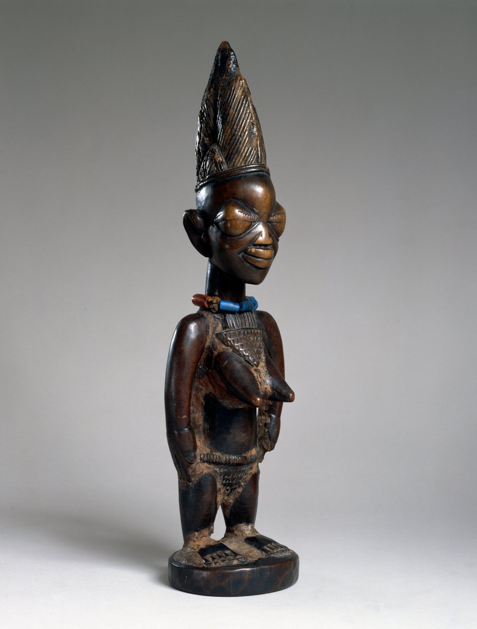 Twin Figure (Ere Ibeji), Ila-Orangun Region, Nigeria, Late 19th or Early 20th Century by Yoruba Culture