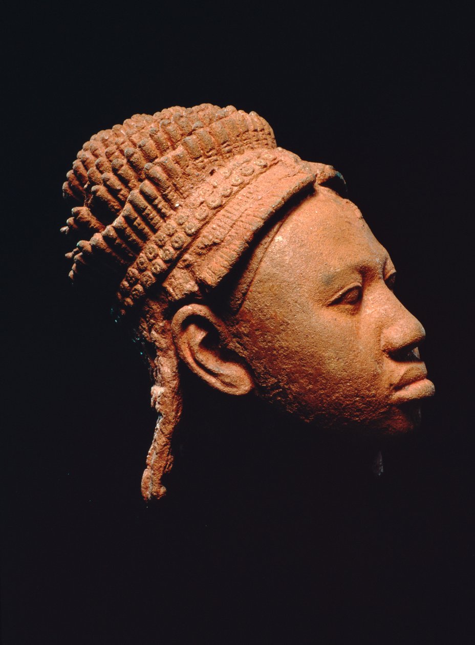 Yoruba Head of a Queen, from Ita Yemoo, Ife, Nigeria by Culture Yoruba