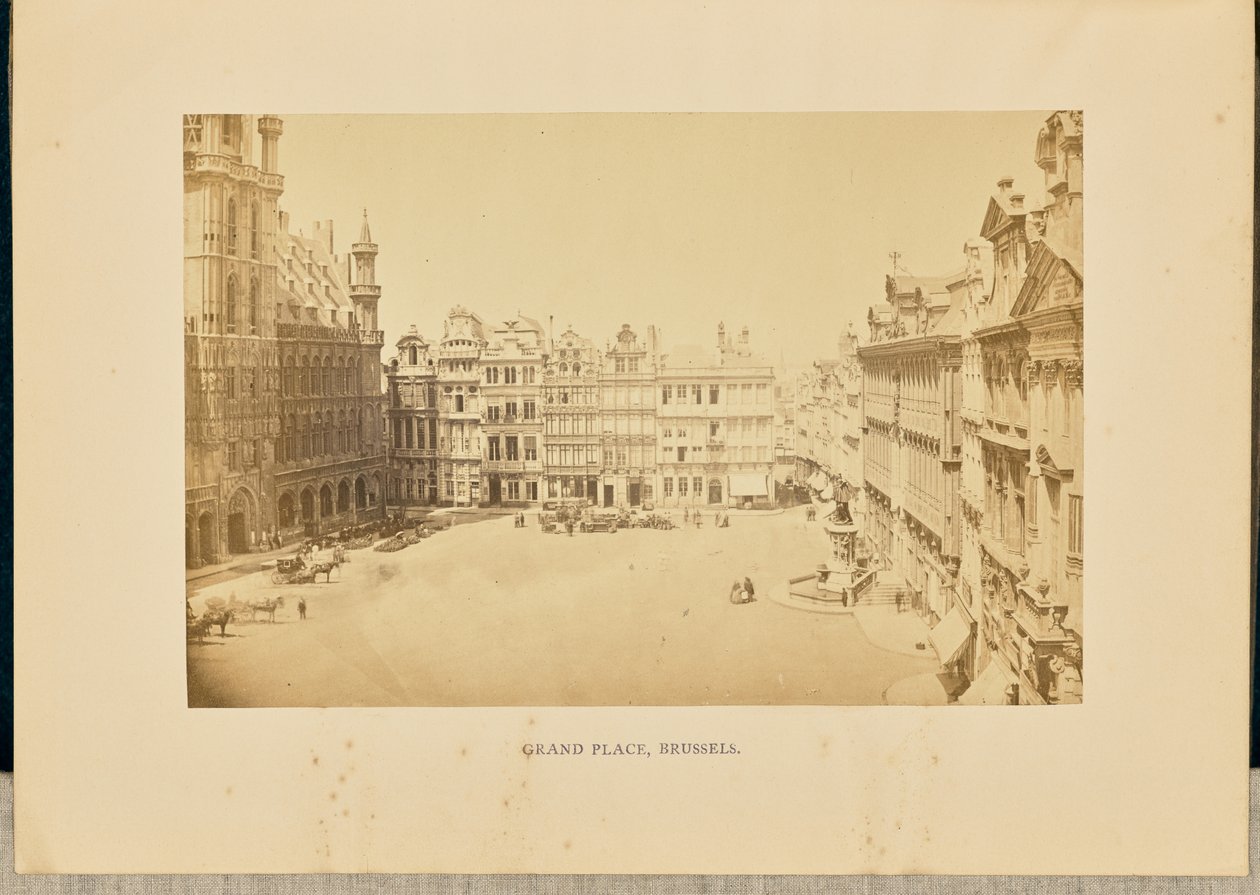 Grand Place, Brussels by Cundall and Fleming