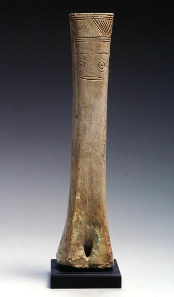 Carved figure, Early Bronze Age, 2700-1900 BC by Cypriot Cypriot