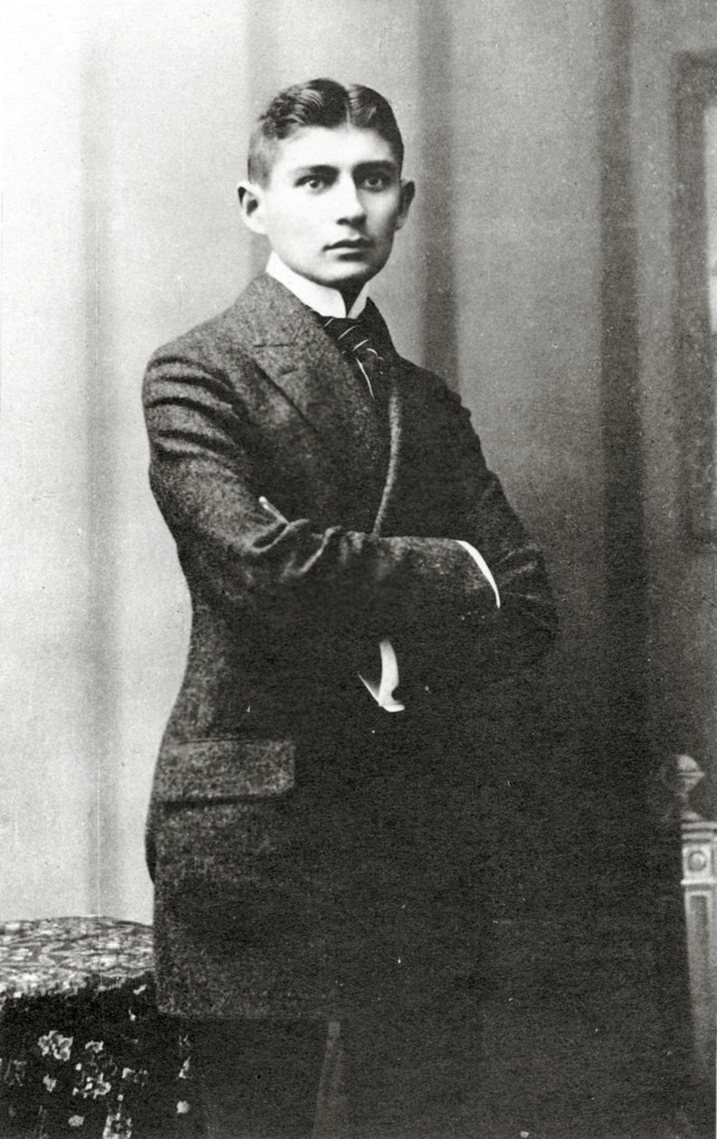Portrait of Franz Kafka, (1883 – 1924) by Czech School