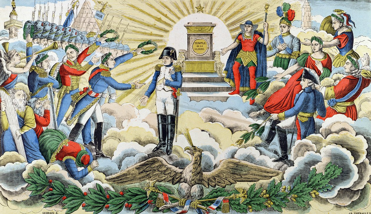 Apotheosis of Napoleon I (1769-1821) by D. Georgin