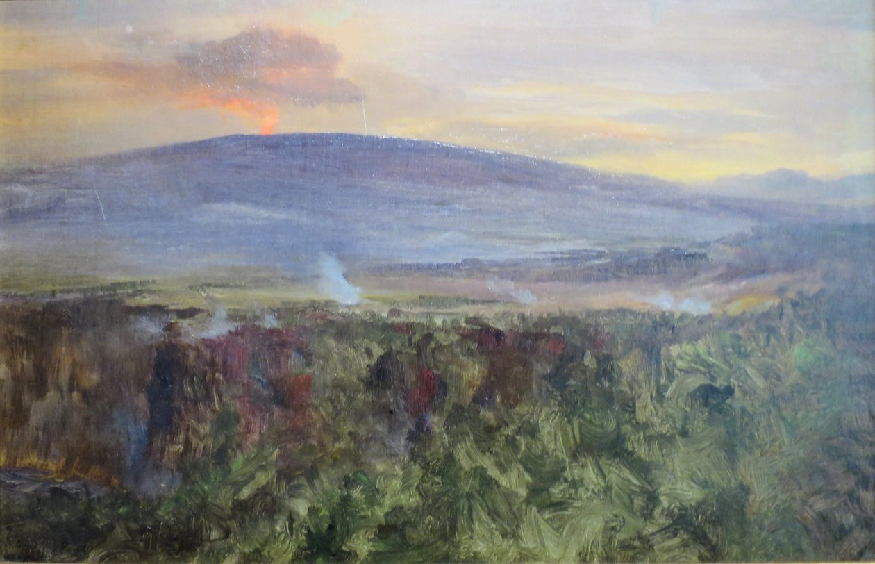 Kilauea Eruption by D. Howard Hitchcock