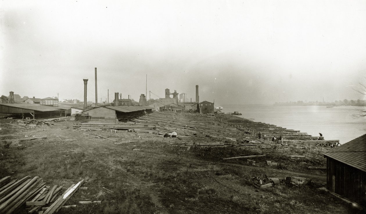 Former Eads Shipyard in Carondelet, Where His Gunboats Were Built by D.C. Humphreys
