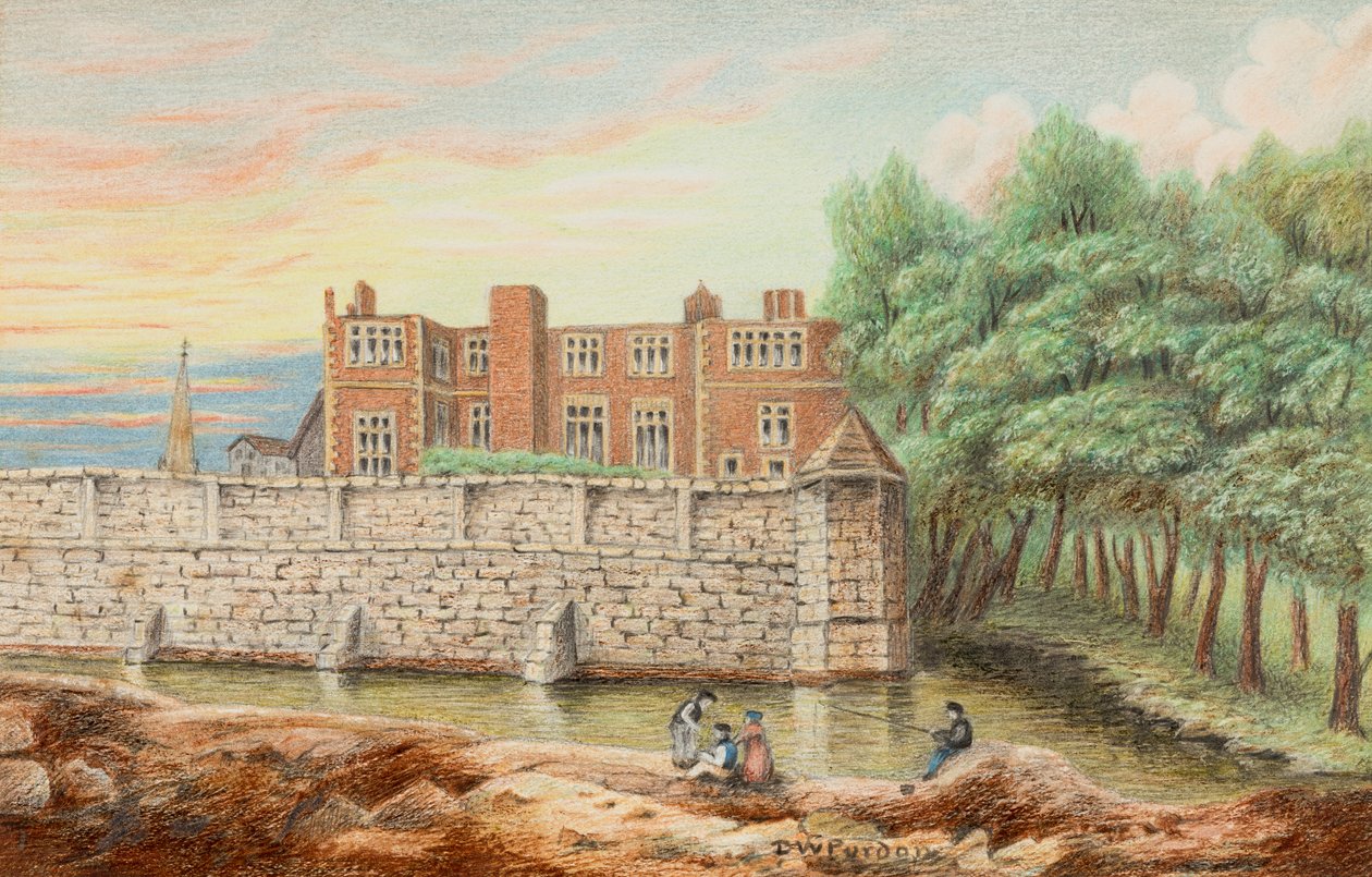 The Old Hall, Wolverhampton, 1887 by D. W. Purdon