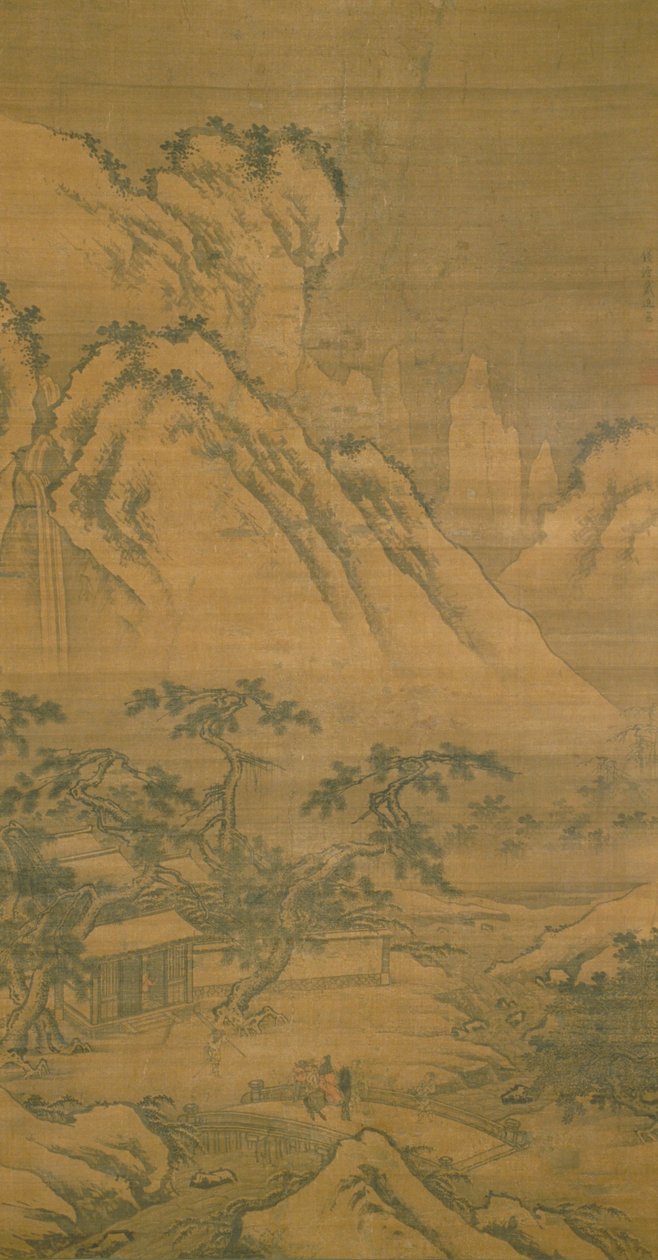 Yuan An Sleeps Through the Snow by Dai Jin