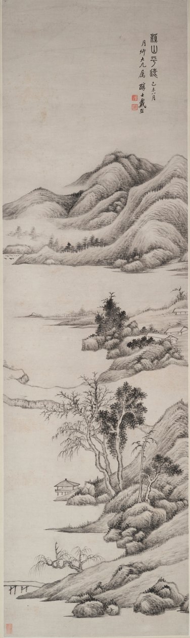 Distant Streams and Mountains by Dai Xi