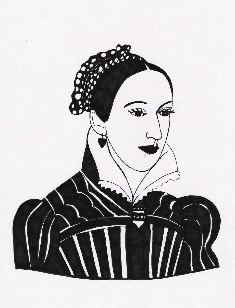 Mary Queen of Scots by Daisy de Villeneuve