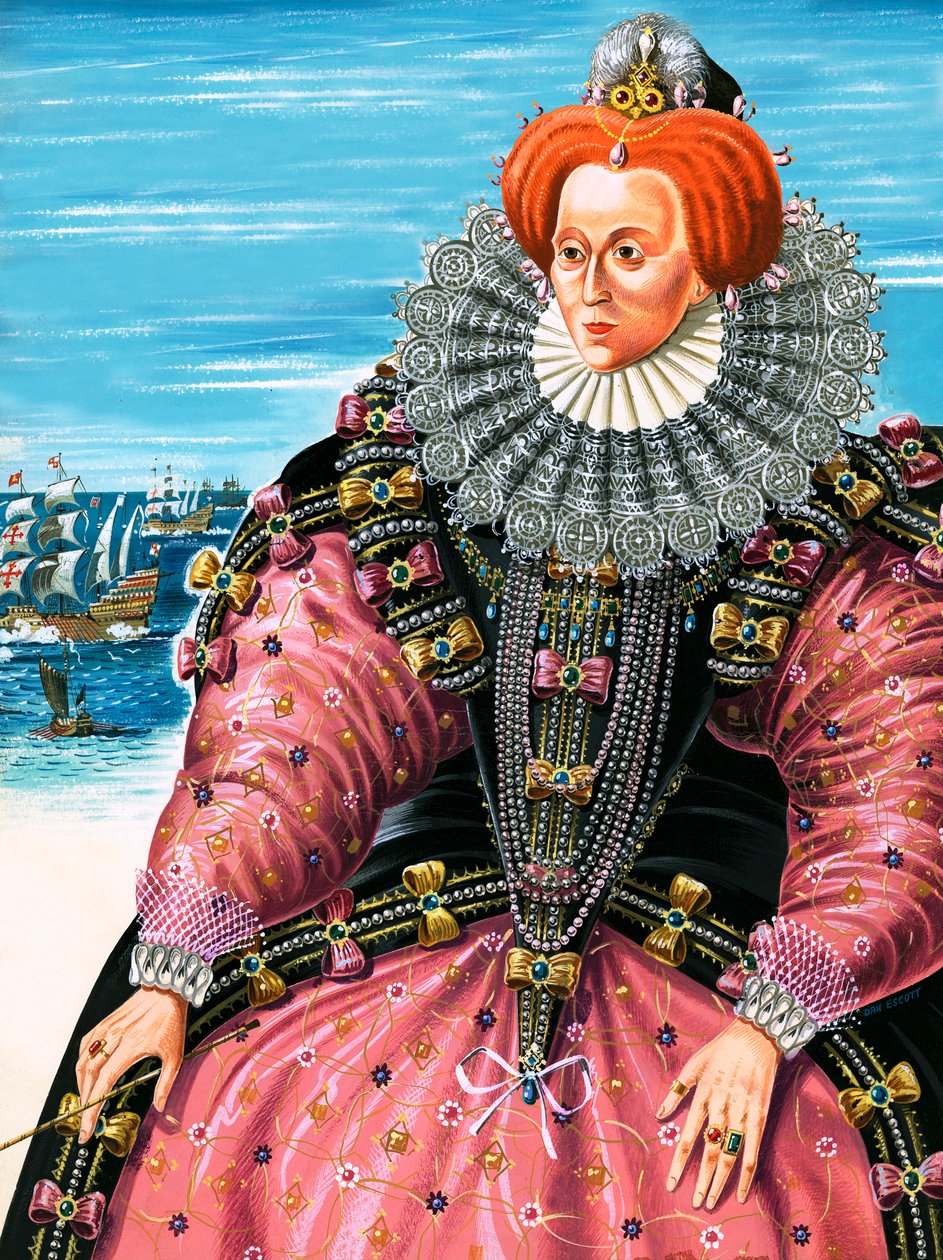 Queen Elizabeth - The Warrior Queen by Dan Escott