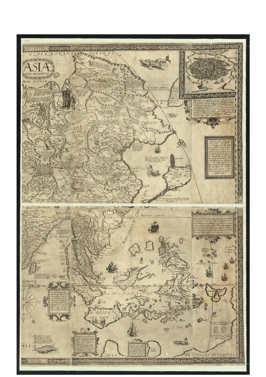 New Description of Asia by Daniel Keller
