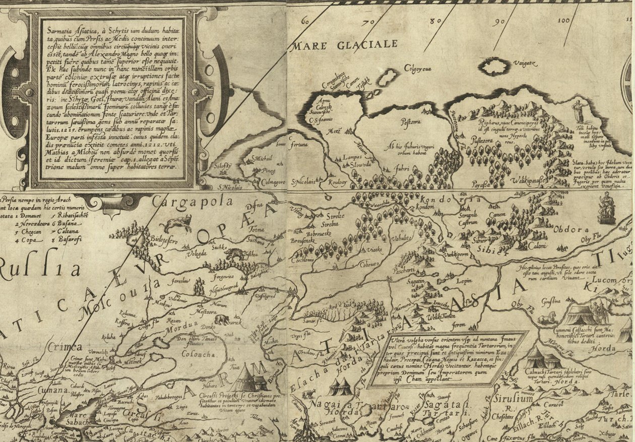 Daniel Keller. Asiae nova descriptio (Antwerp, 1590) by Daniel Keller
