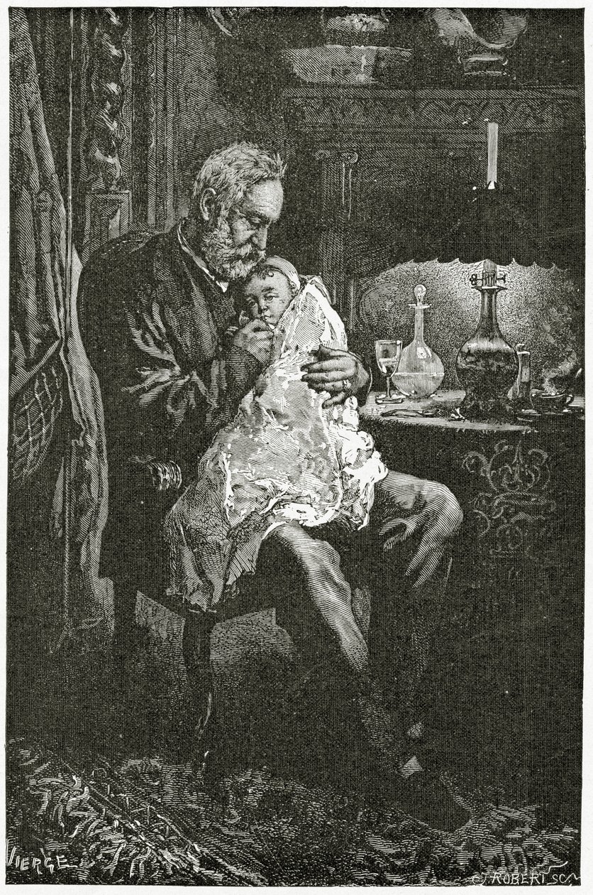 The Sick Child by Daniel Urrabieta Vierge