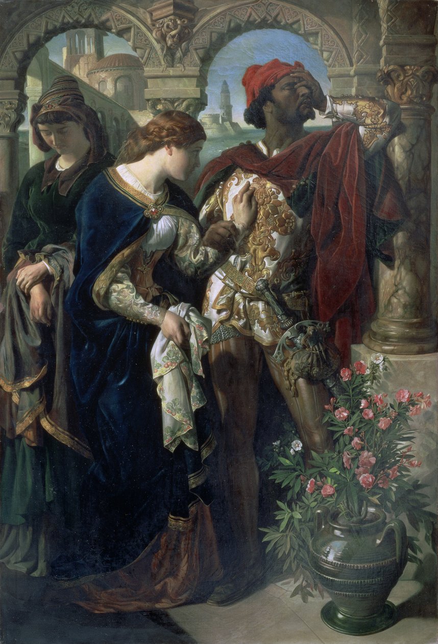 Othello, Desdemona and Emilia by Daniel Maclise