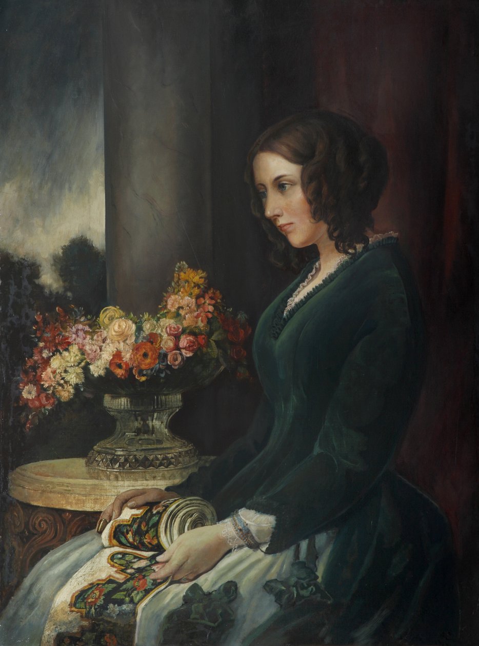 Portrait of Catherine Dickens, c.1847 by Daniel Maclise