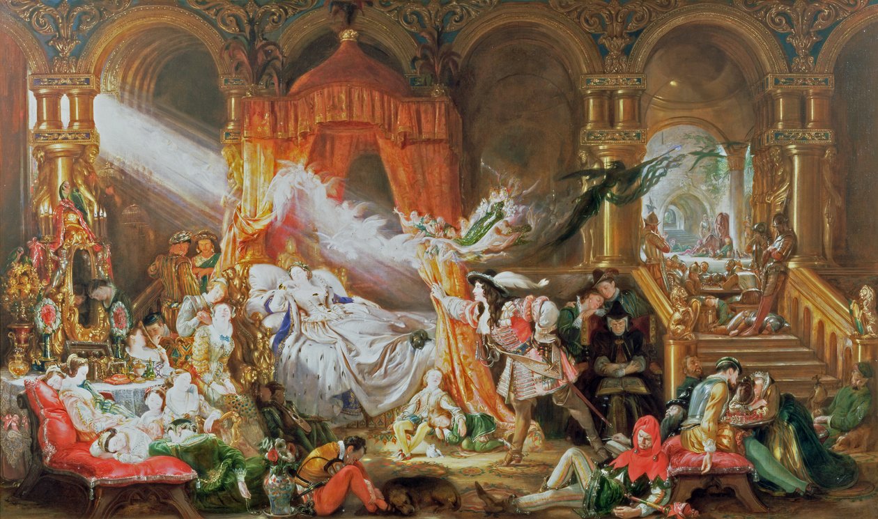 The Sleeping Beauty by Daniel Maclise