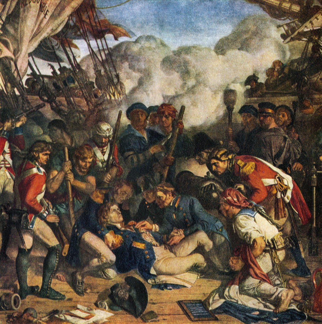 Horatio Nelson (Lord) by Daniel 1806 70 Maclise