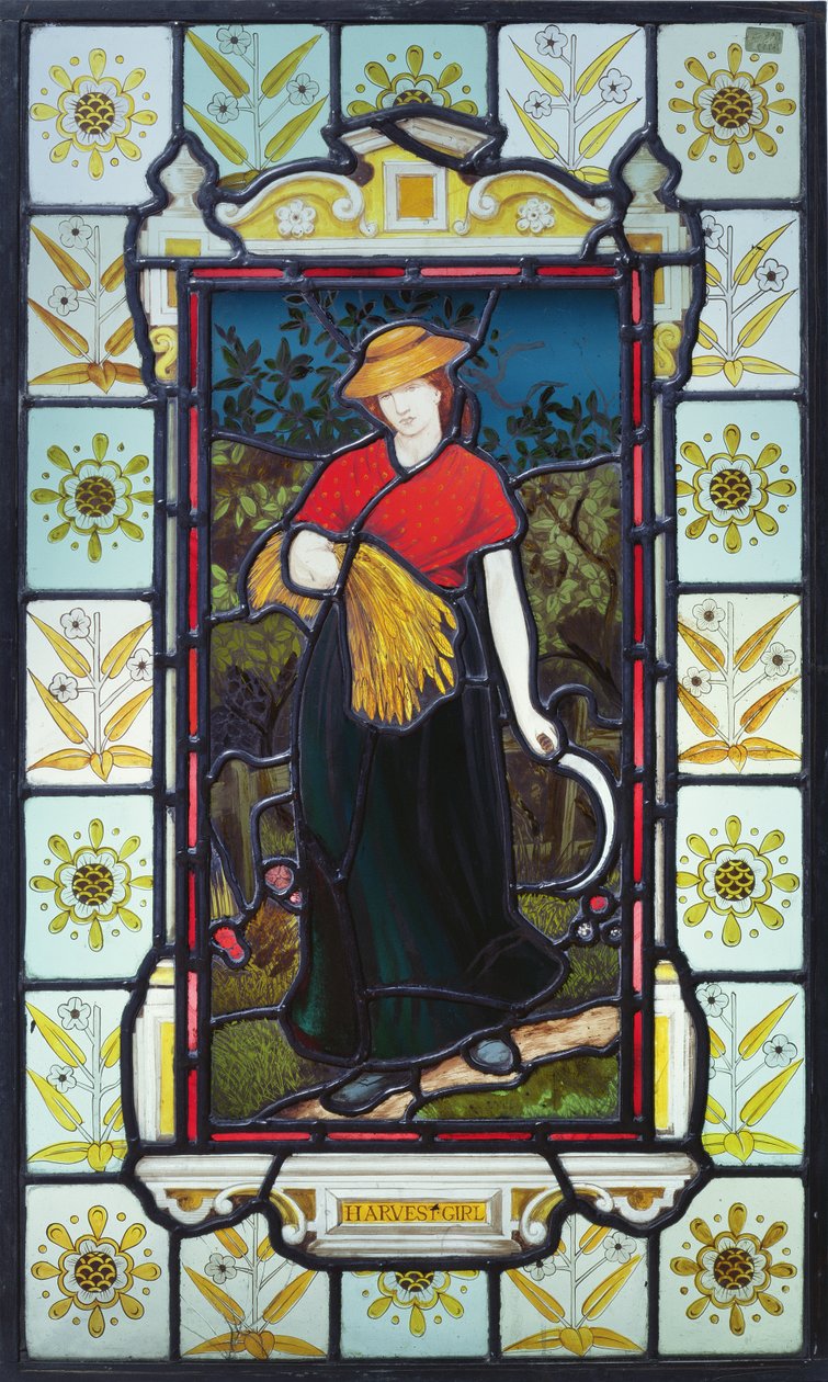Harvest Girl, c.1875 by Daniel Cottier