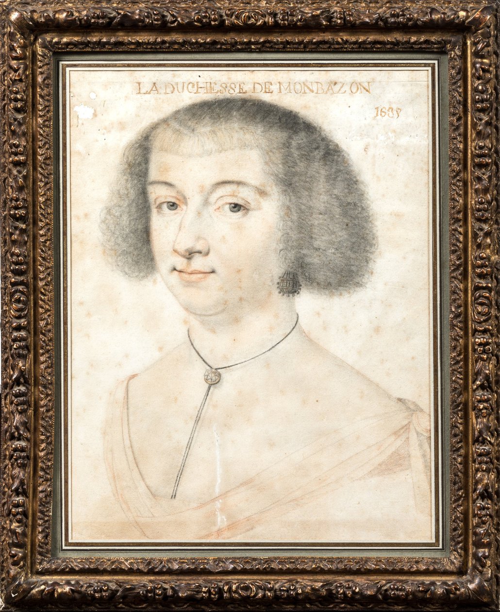 Portrait of the Duchess of Montbazon by Daniel Dumonstier