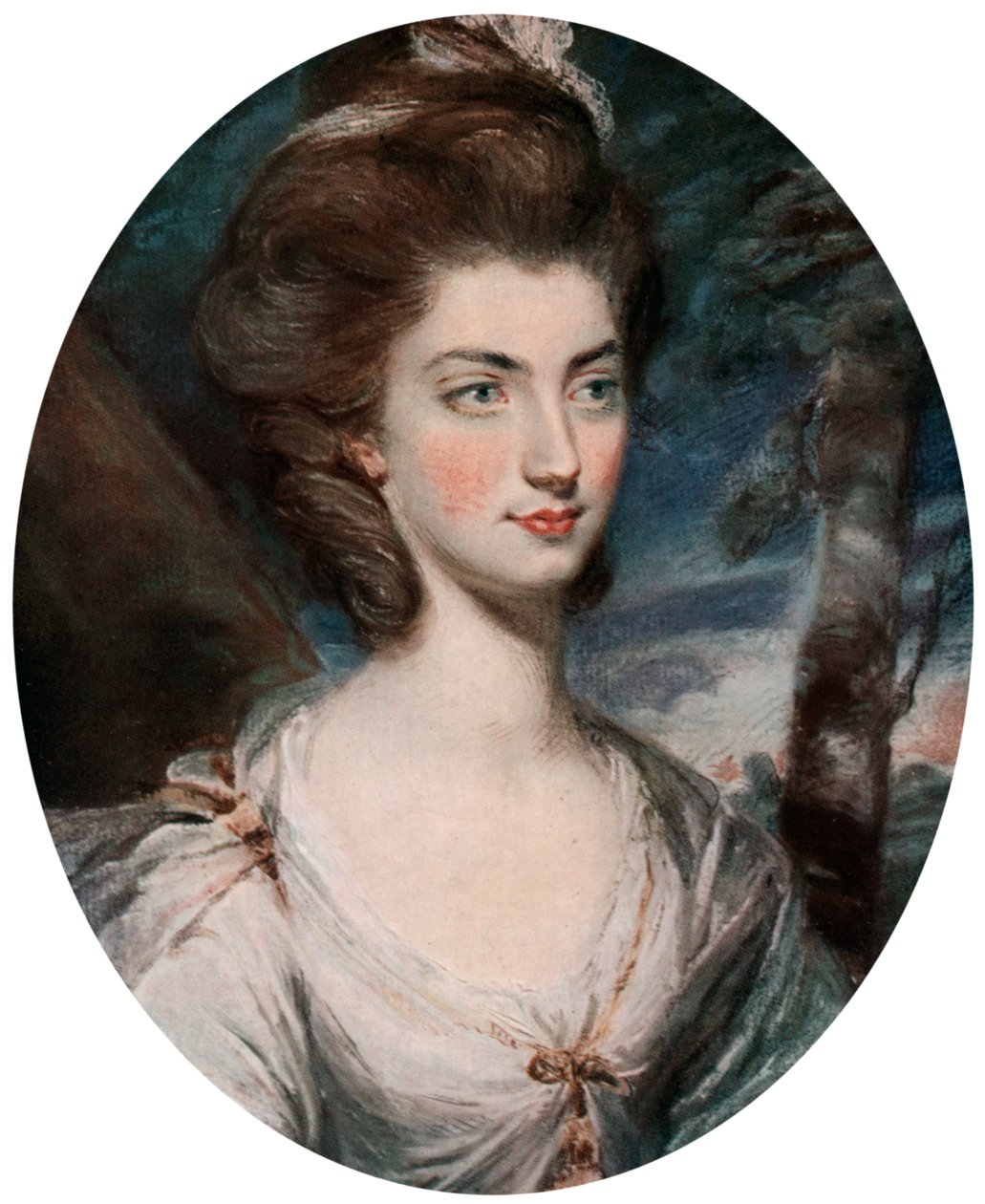 Lady Charlotte Hill, Countess Talbot, 18th century by Daniel Gardner