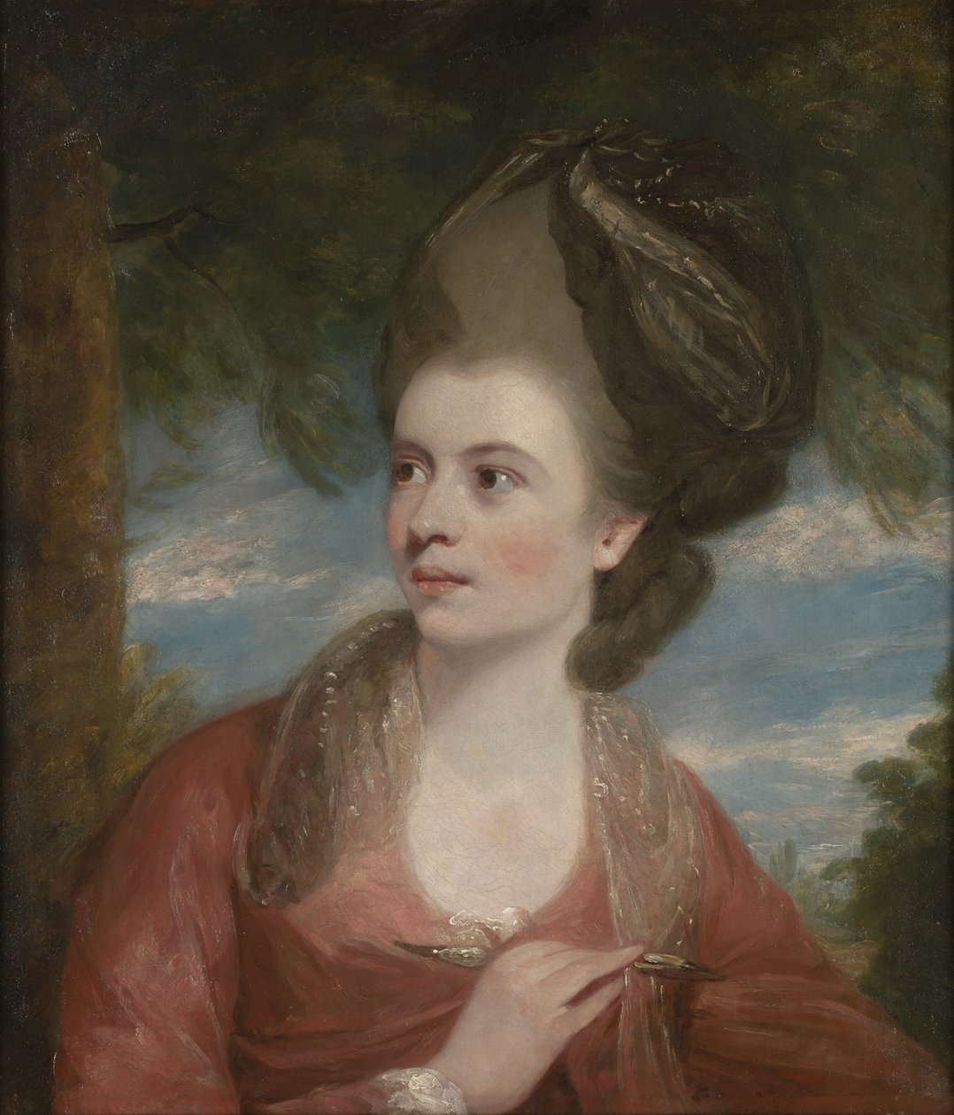 Portrait of Angelica Kauffmann, RA (1741–1807), Painter by Daniel Gardner