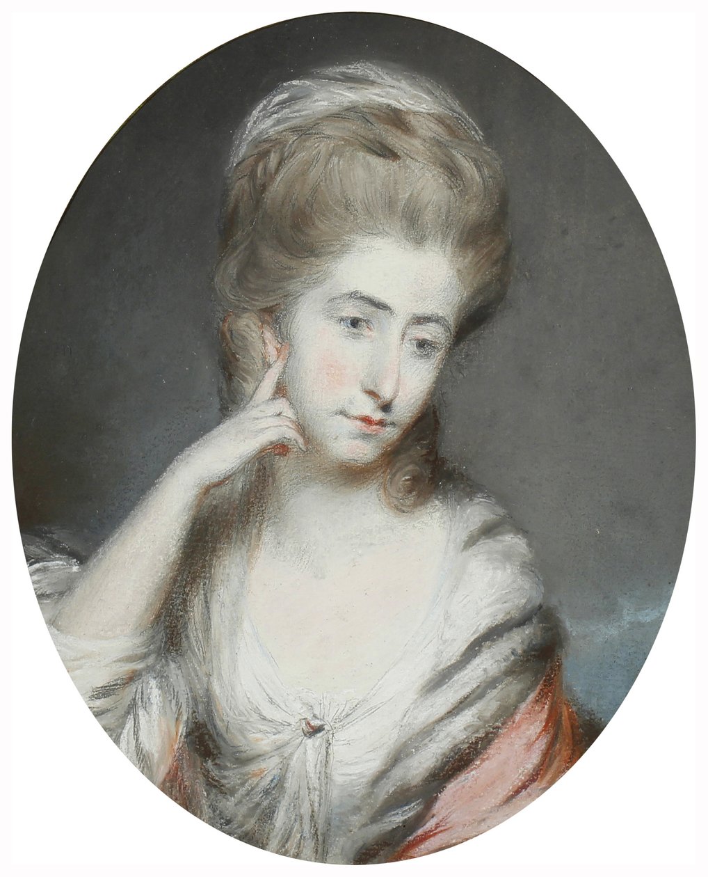 Williamza Moore, before 1800 by Daniel Gardner