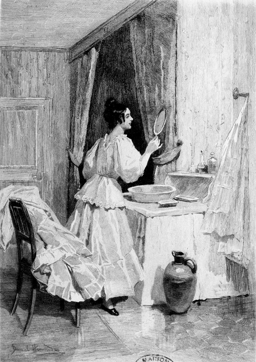 Eugénie Grandet in her dressing room - in 