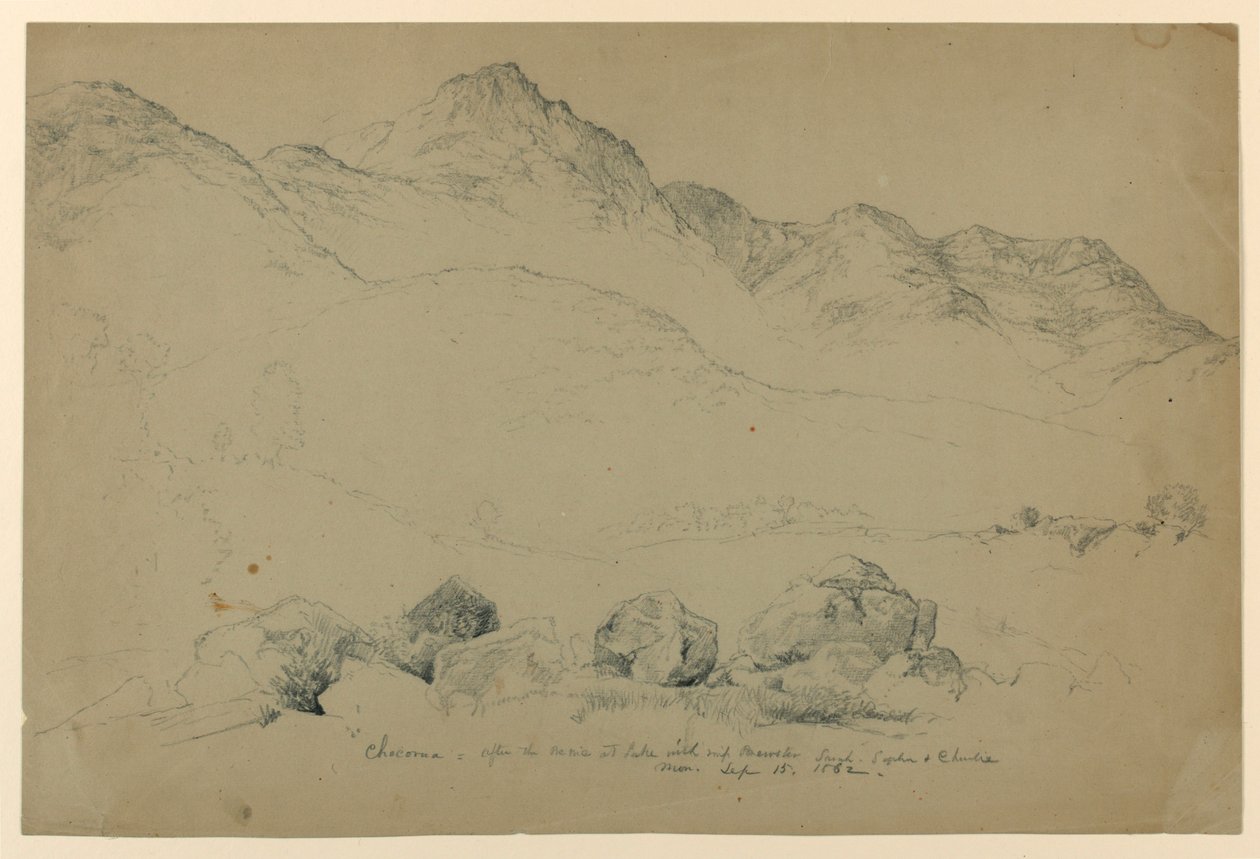 Chocorua, After the Picnic at Lake by Daniel Huntington