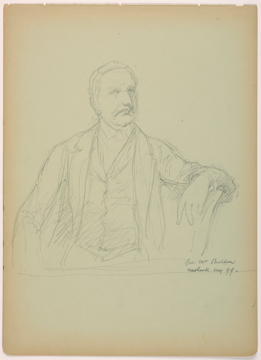 Mr. Sheldon Seated by Daniel Huntington